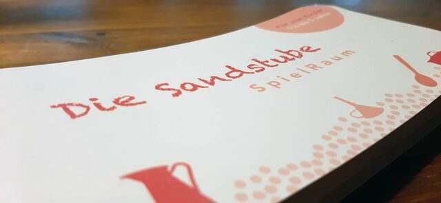 Grafikdesign von Klappflyern