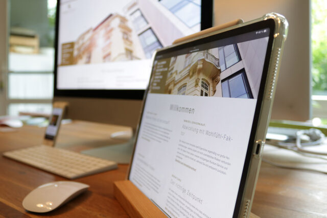 Webdesign für einen Immobilienmakler